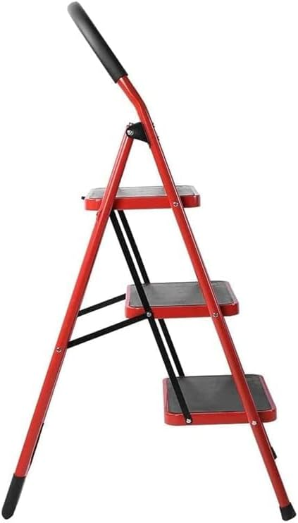 3 Steps Folding Steel Ladder