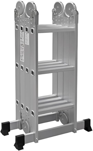 Multi Purpose Folding Extension Aluminum Ladder (4 x 6 7 Meters)