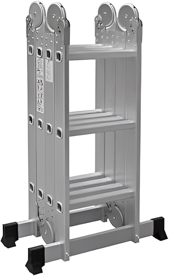 Multi Purpose Folding Extension Aluminum Ladder (4 x 4 5 Meters)
