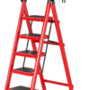 61SFEWOqCjL._AC_SX679_ Steps Platform Steel-Ladder Red (5 step)