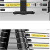Telescopic Extension Ladder | Aluminum A-Frame Folding Ladder | Multi-Purpose Portable Step Ladder for Home, Building & Maintenance (3.2+3.2 M)