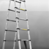 Telescopic Extension Ladder | Aluminum A-Frame Folding Ladder | Multi-Purpose Portable Step Ladder for Home, Building & Maintenance (2.6+2.6 M)