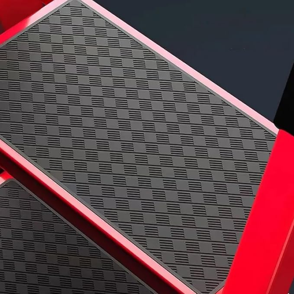 Steps Platform Steel-Ladder Red (4 step)