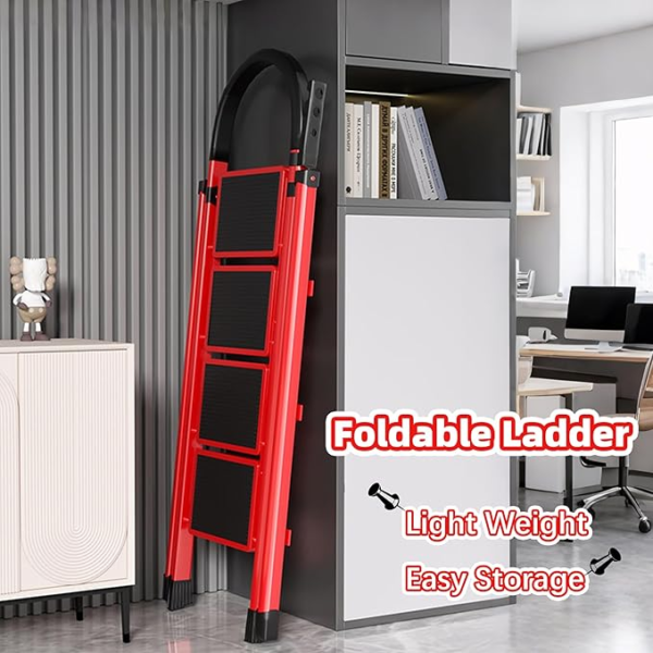 81pESySnhWL._AC_SX679_ Steps Platform Steel-Ladder Red (5 step)
